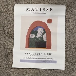 Matisse Poster with Rich Earthy Hues